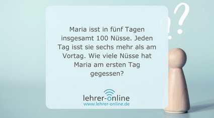 Wie viele Nüsse hat Marie gegessen?