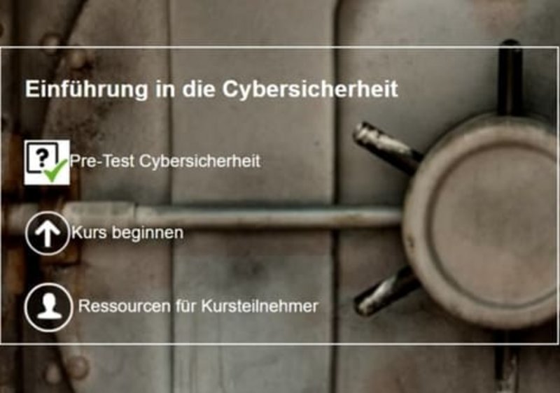 Startbild Unterrichtseinheit Cybersicherheit