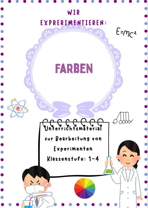 Titelbild: Farben erforschen Grundschule