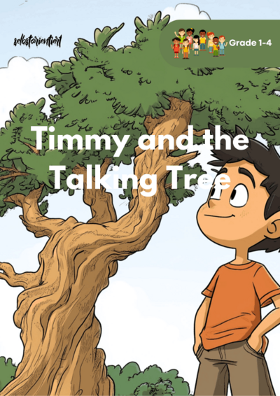 Titelbild: Timmy and the Talking Tree - Englisch Lesen Klasse 2