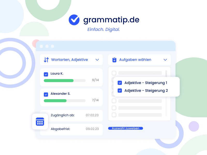 Seitenansicht von Grammatip
