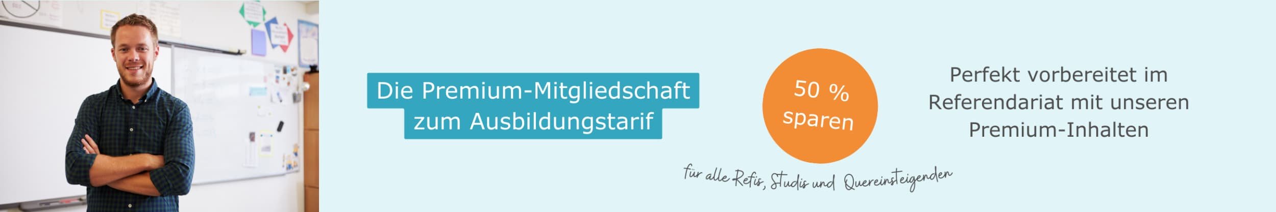 Die Lehrer-Online Premium-Mitgliedschaft zum Ausbildungstarif Die Lehrer-Online Premium-Mitgliedschaft zum Ausbildungstarif