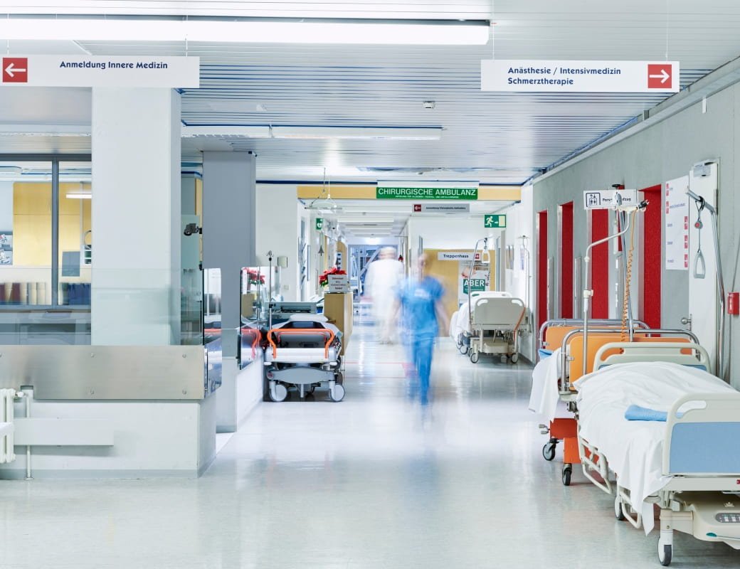 Krankenhausflur