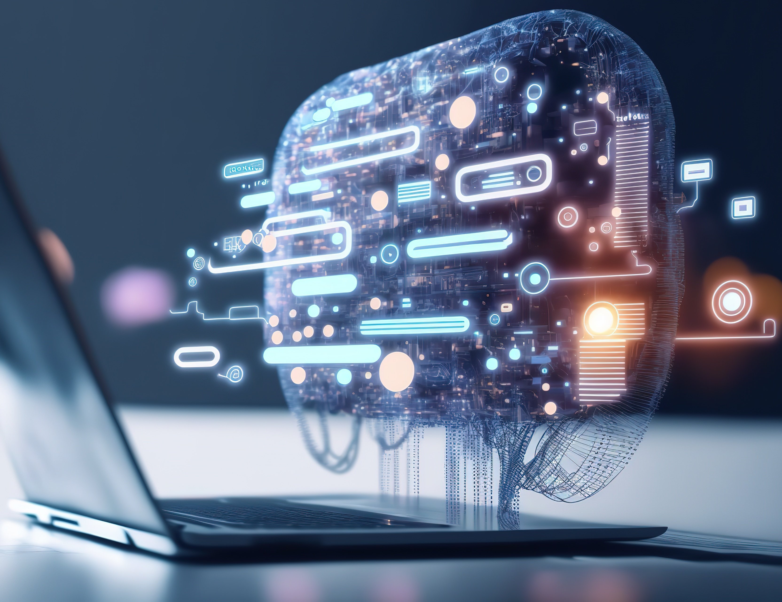 Künstliche Intelligenz Laptop