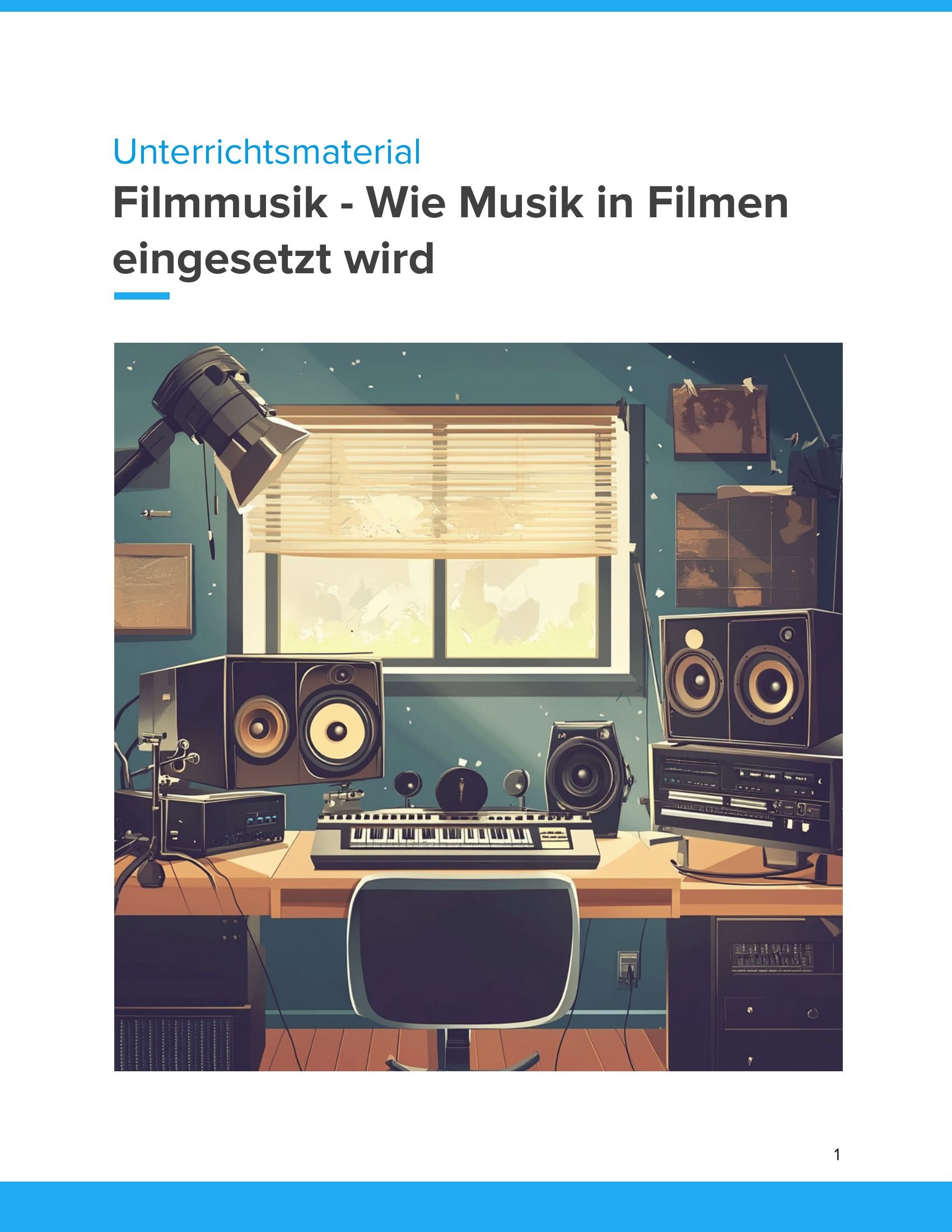 Titelbild: Wie Musik in Filmen eingesetzt wird Titelbild: Wie Musik in Filmen eingesetzt wird