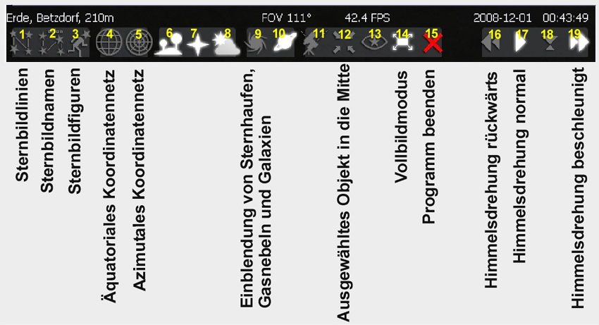 Abbildung-3popup.jpg Zusätzliche Möglichkeiten für die Himmelsdarstellung mit Stellarium