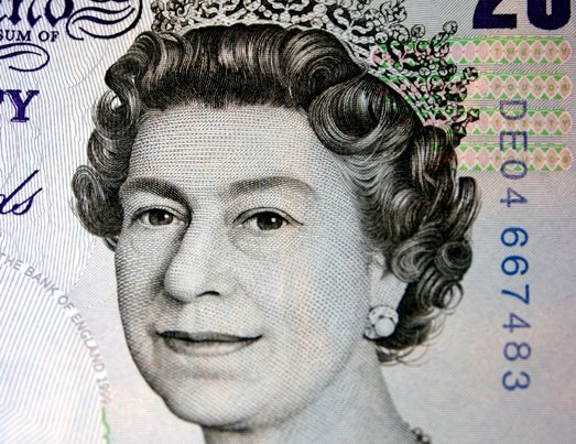 Queen Elizabeth II: Geldschein