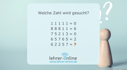 Welche Zahl wird gesucht?