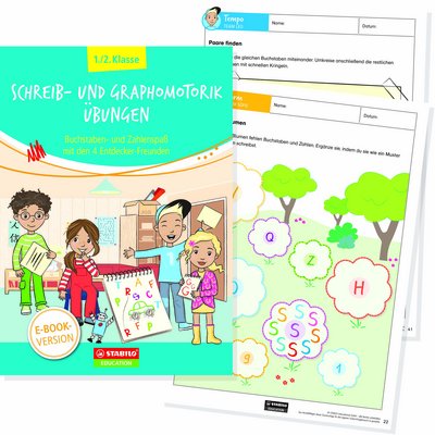 Titelbild: Buchstaben und Zahlenspaß 1. und 2.