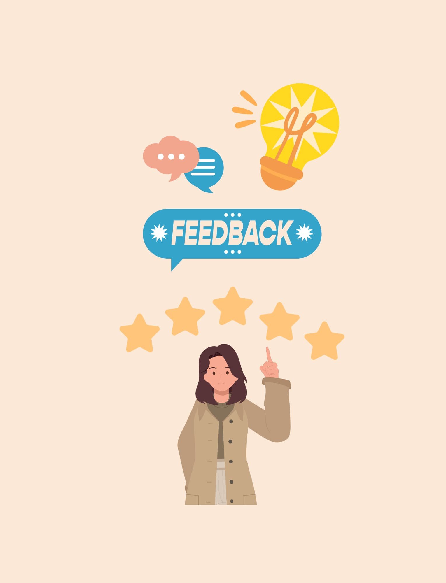 Darstellung für ein Feedbackgespräch 