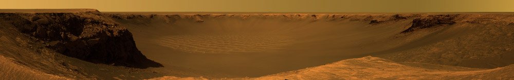 opportunity_kraterrand.jpg Panorama des Victoria Kraters vom Cap Verde; Opportunity (NASA)