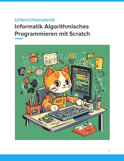 Titelbild Programmieren mit Scratch: Informatik Grundlagen