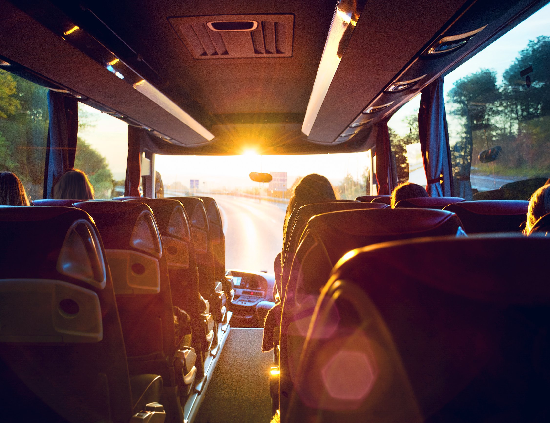 Auf dem Weg zur Klassenfahrt