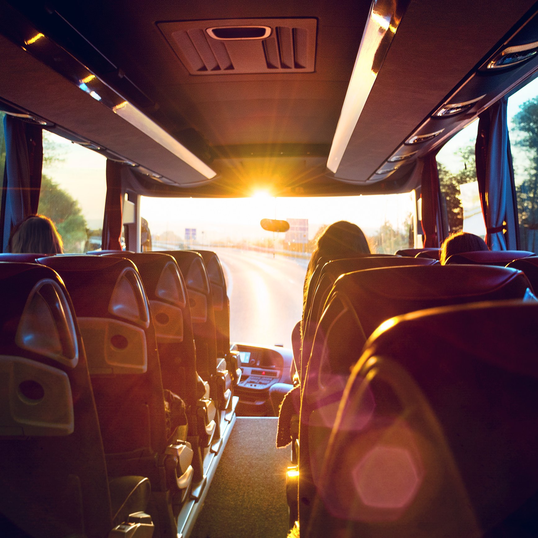 Auf dem Weg zur Klassenfahrt 