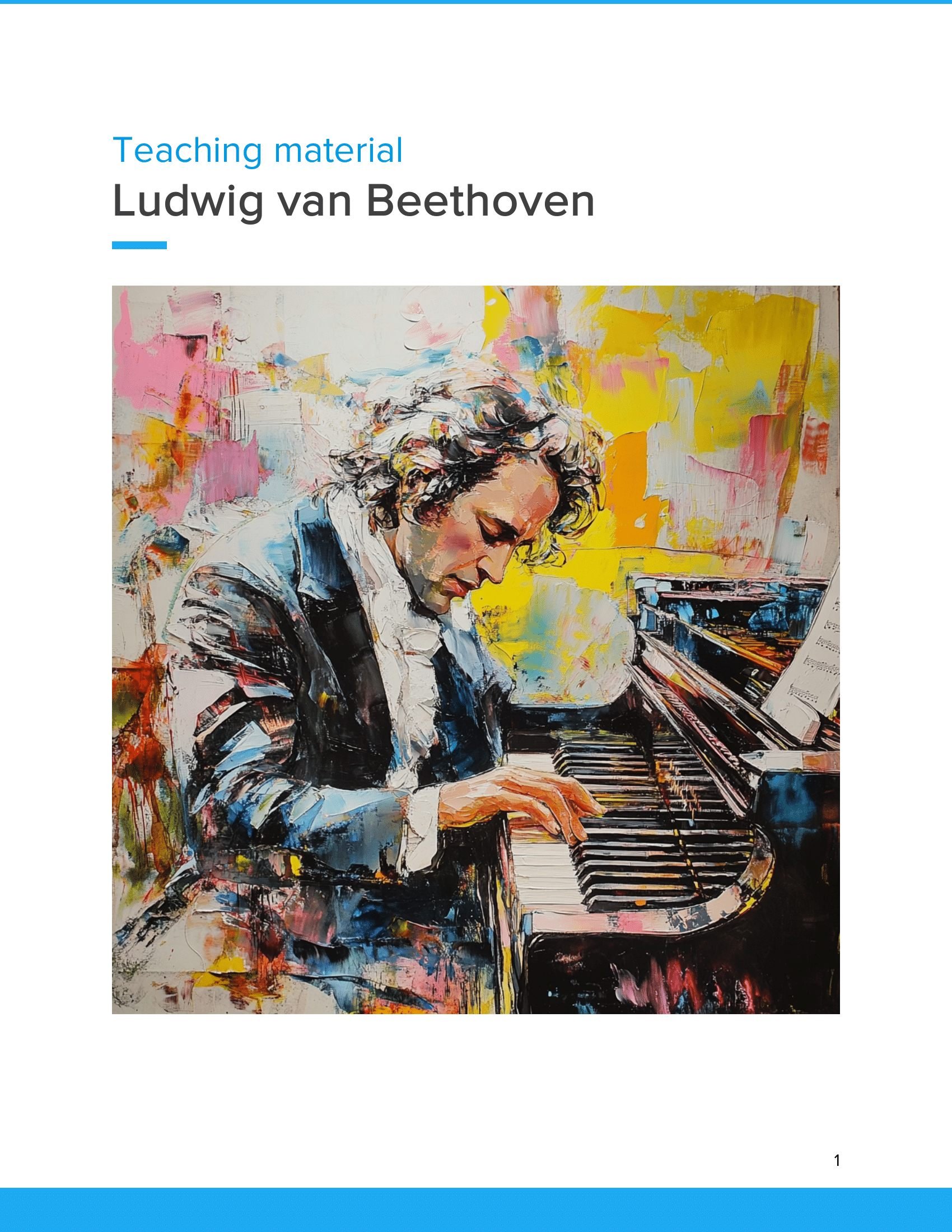 Titelbild: Discovering Beethoven