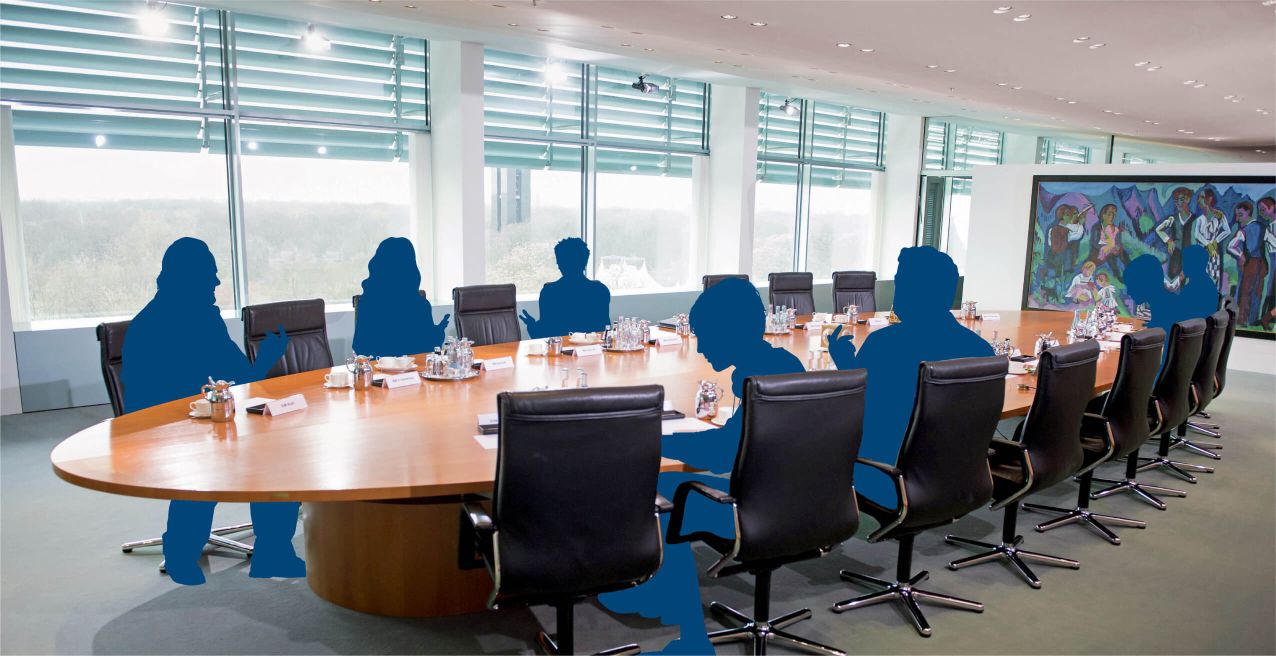 Conference Desk Volksentscheid