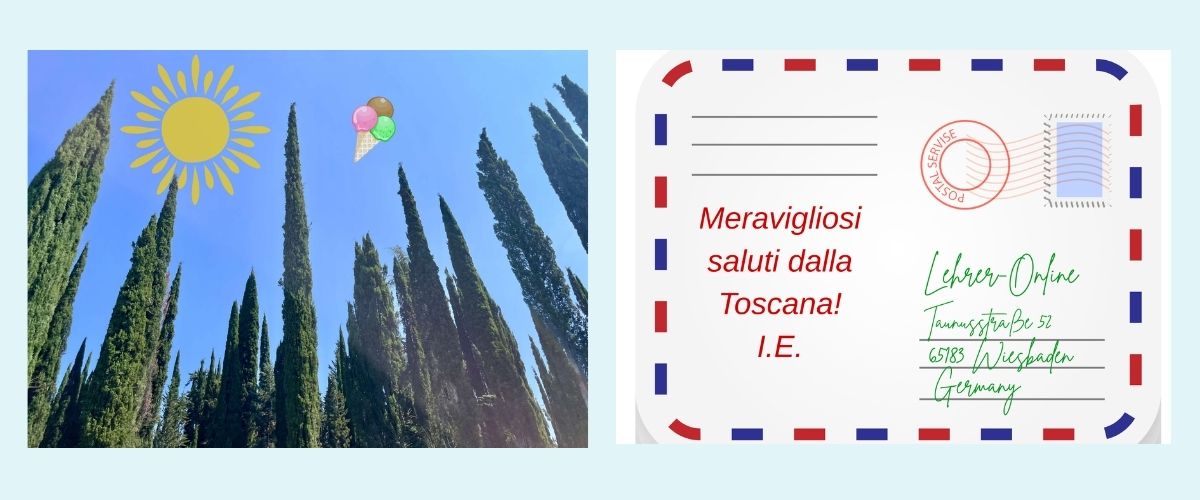 Postkarte Sommeraktion Lehrer-Online