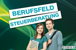 Mädchen Junge Logo Berufsfeld Steuerberatung