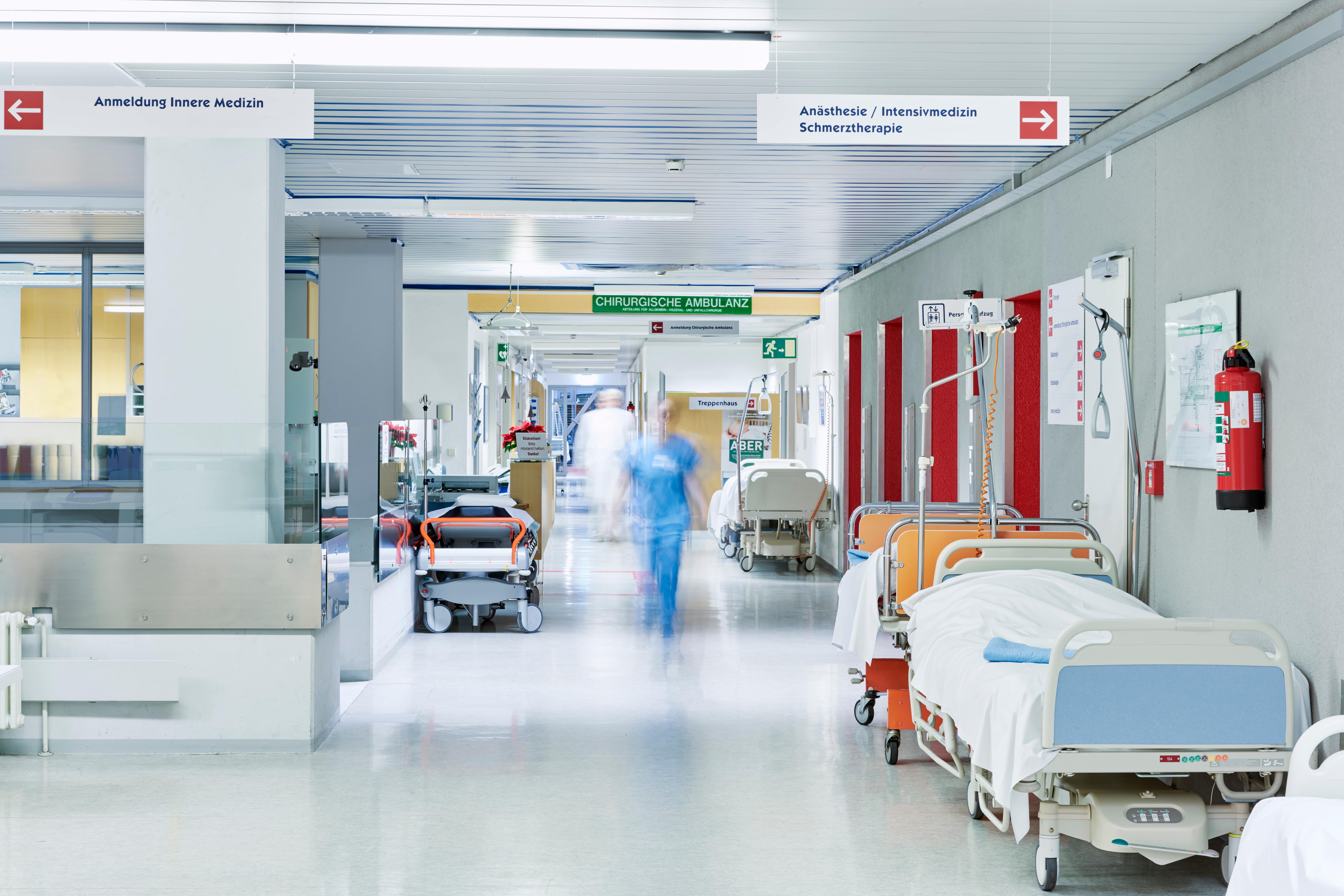 Krankenhausflur