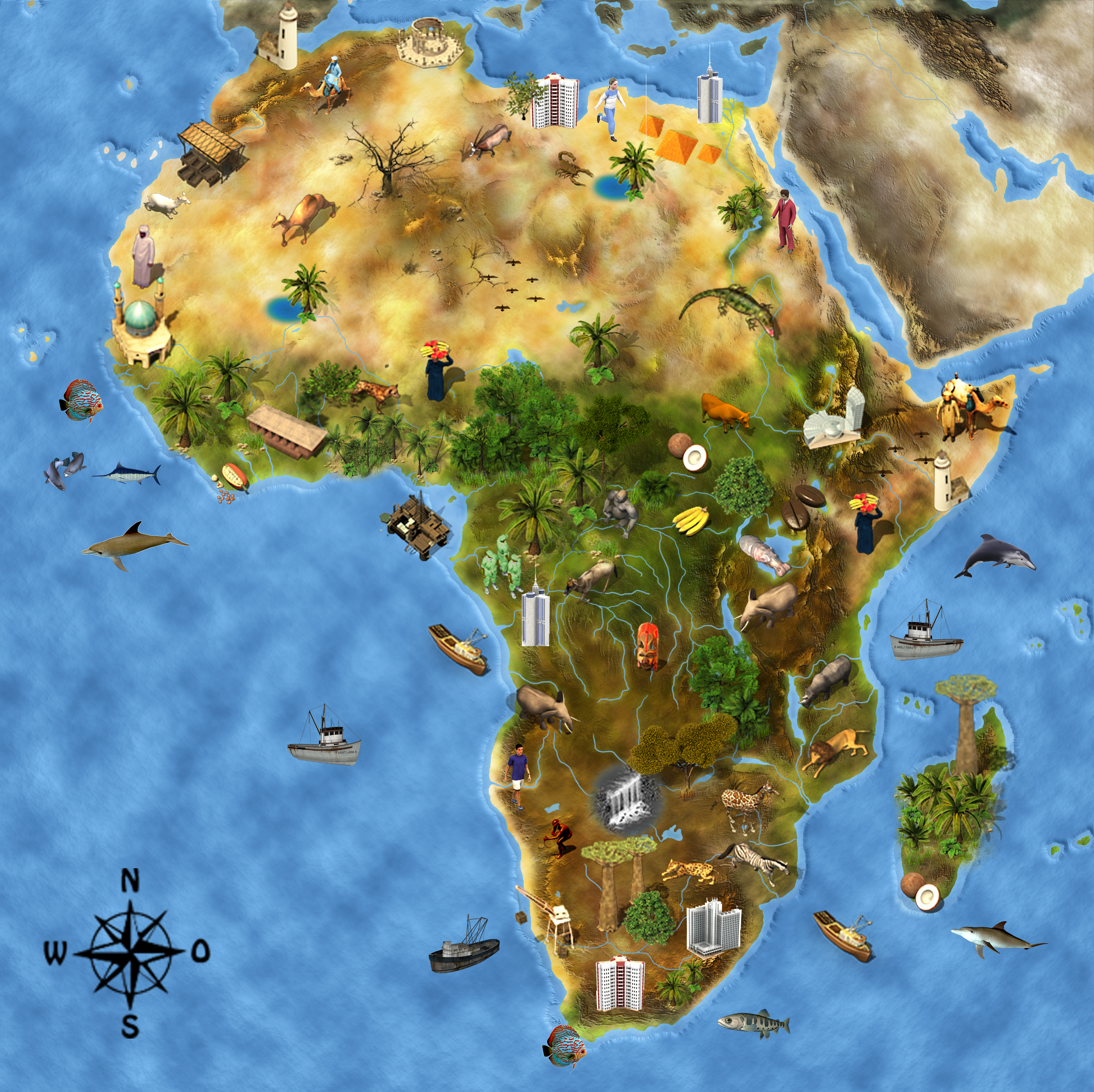 Der afrikanische Kontinent