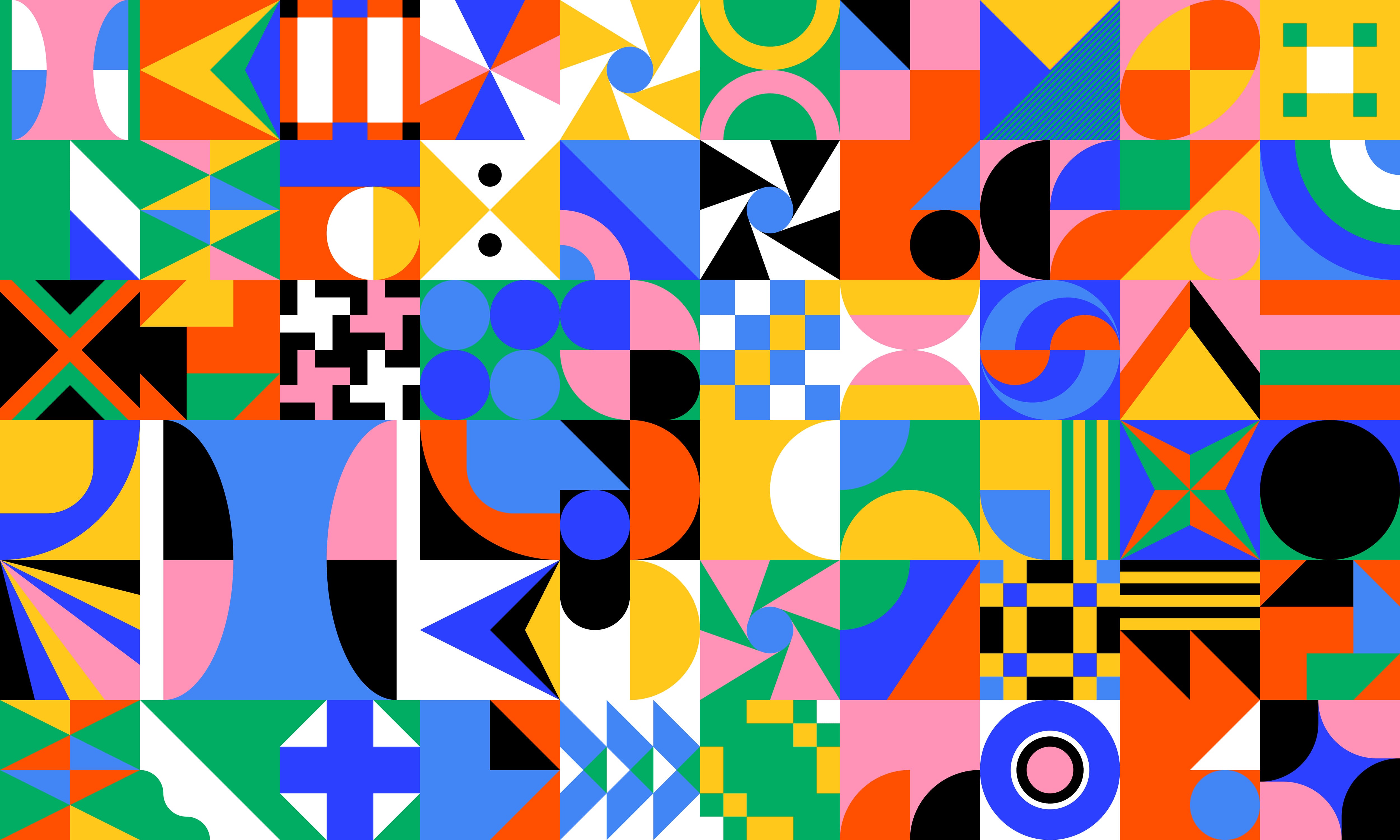 Buntes Bild zu Symmetrie