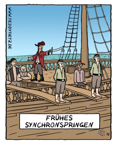 Frühes Synchronspringen