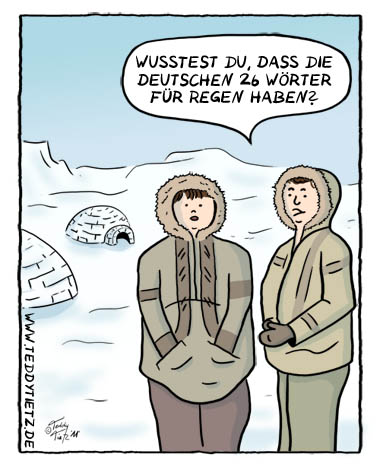 Wörter für Regen