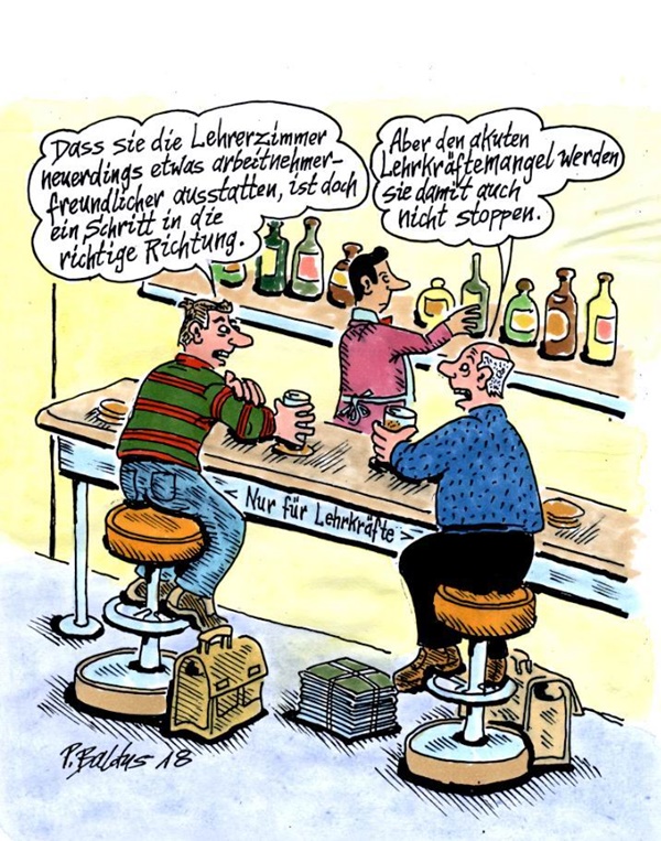 Cartoon der Woche: Arbeitnehmerfreundlich