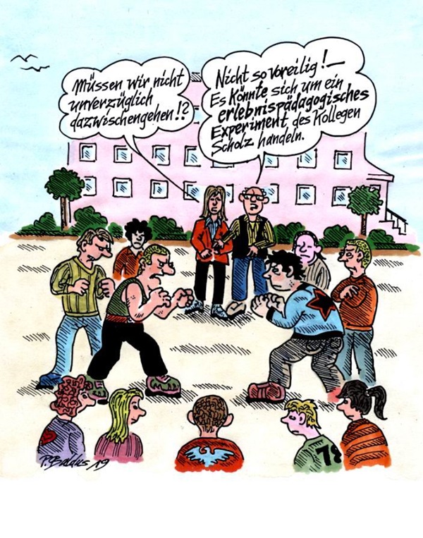 Erlebnispädagogik Cartoon der Woche: Erlebnispädagogik