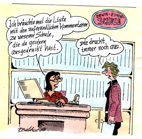 Cartoon der Woche: Kommentare