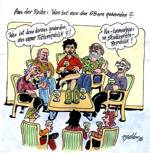 Räte 68er Cartoon der Woche: Räte 68er