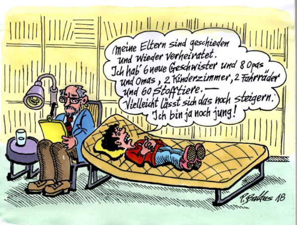 Cartoon der Woche: Steigerung | von Peter Baldus