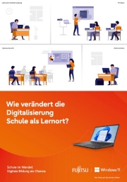 Fujitsu Leitfaden Digitalisierung in Schulen Digitale Lernumgebungen Notebook