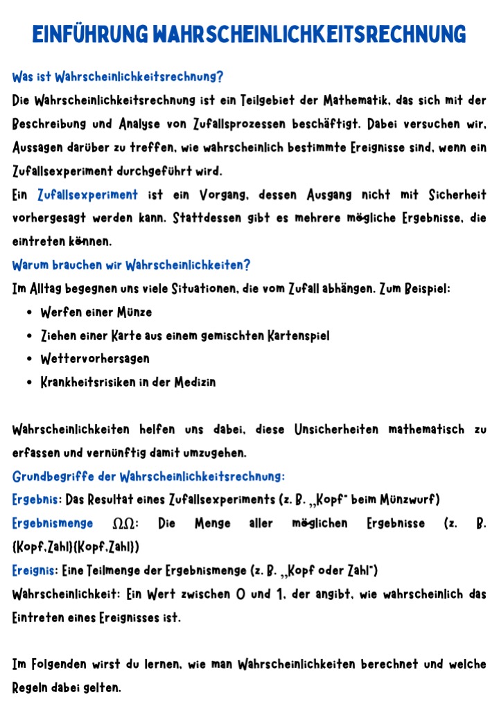 Einführung La Place II