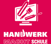 Logo Schriftzug Stift Pinsel Schraubendreher
