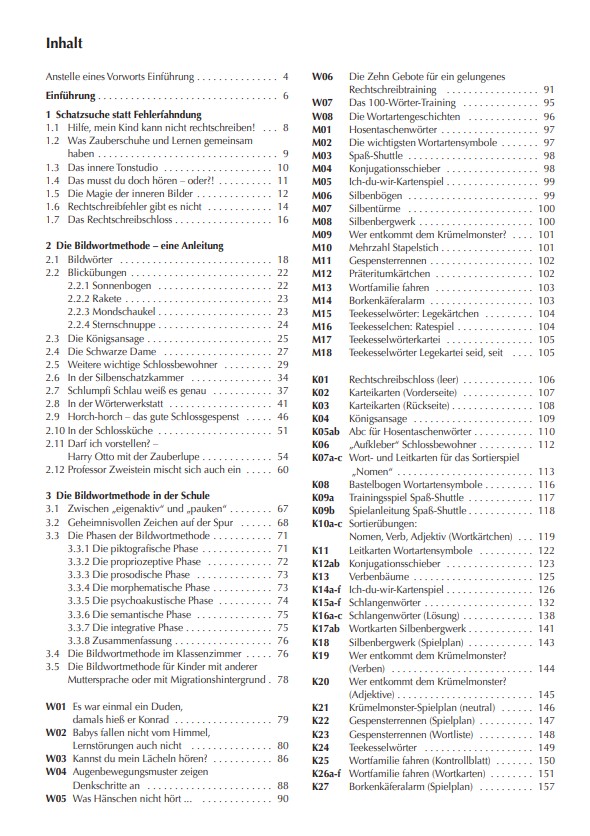 Inhaltsverzeichnis