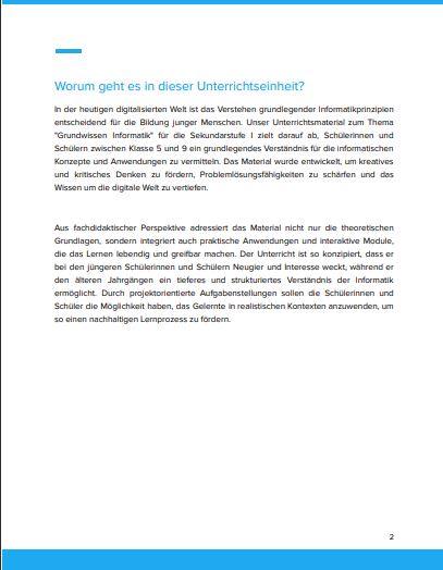 Info: Informatik Grundwissen