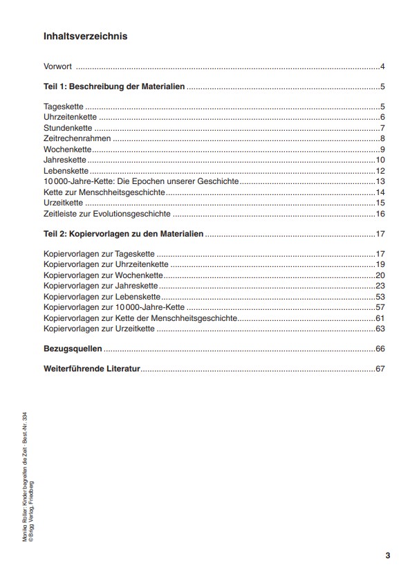 Inhaltsverzeichnis