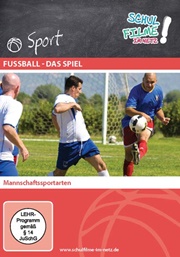 Fußballspieler auf dem Spielfeld