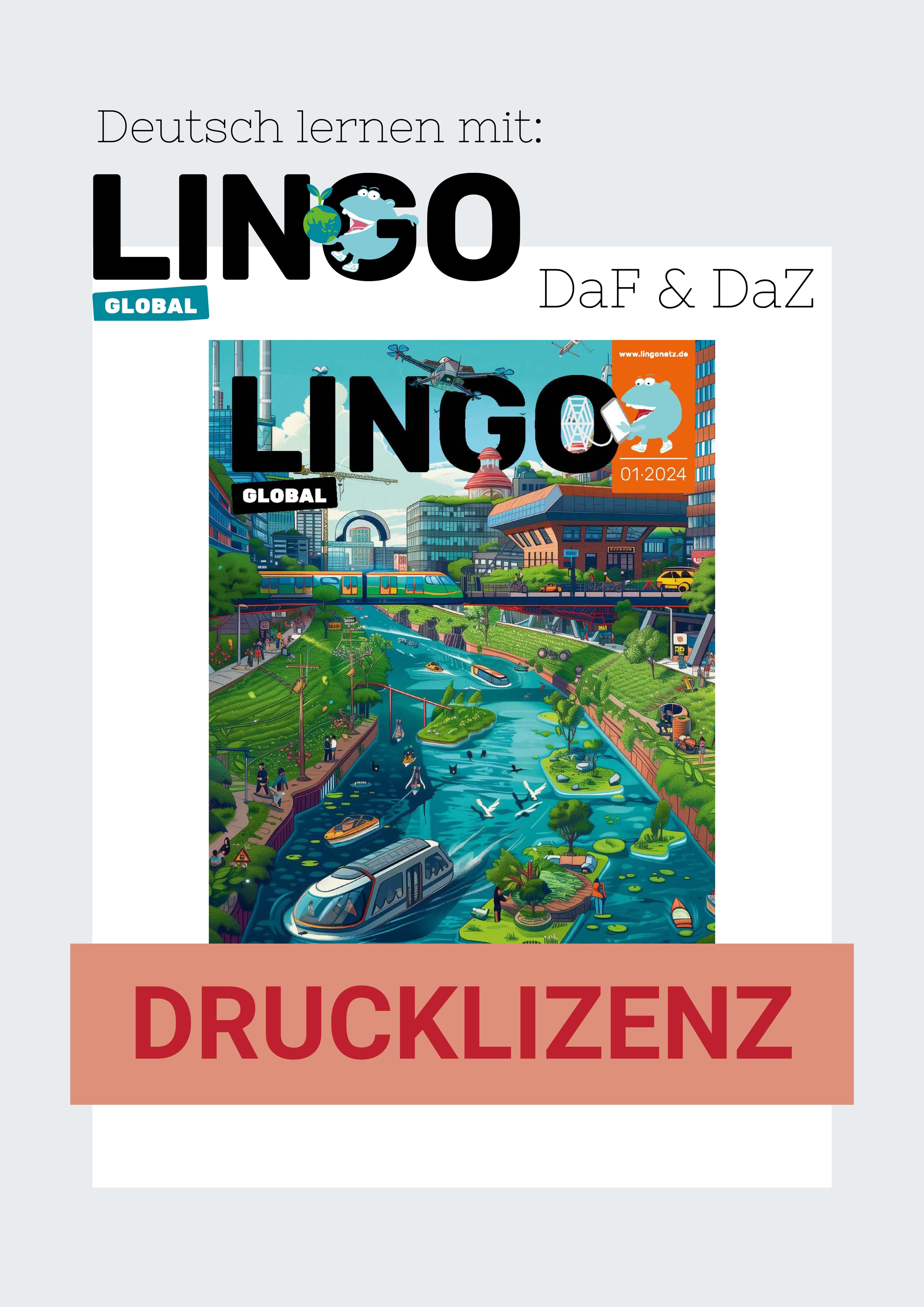 Titelbild: Lingo Global-Drucklizenz – 01/24 "Vernetzte Welt" 