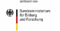 Logo des Bundesministeriums für Bildung und Forschung (BMBF) mit Schriftzug