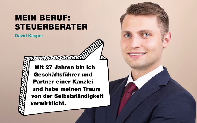 Steuerberater David Kasper mit Statement