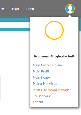 Reite Mein Lehrer-Online und Mein Classroom Manager