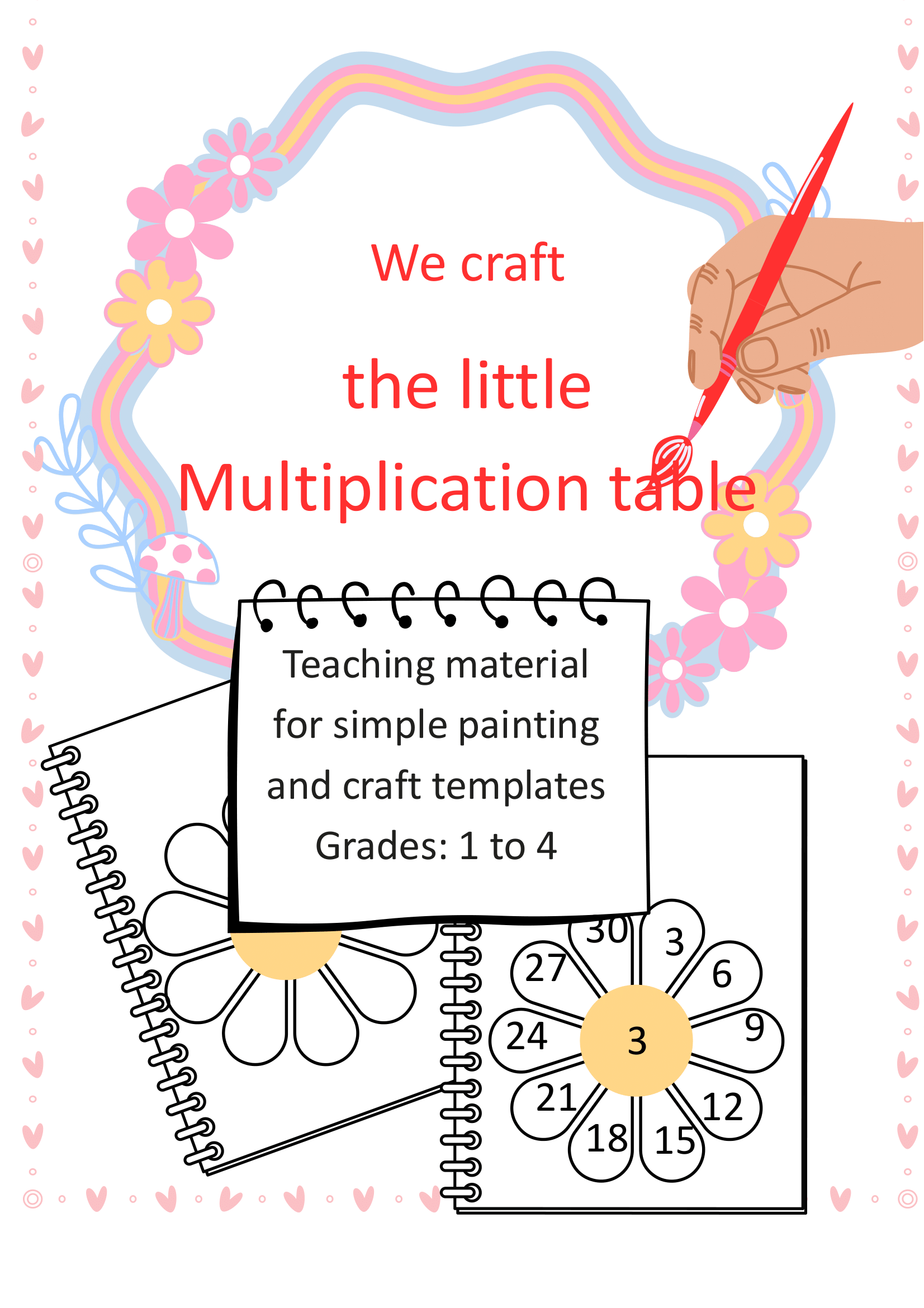 Titelbild: Crafting Times Tables 