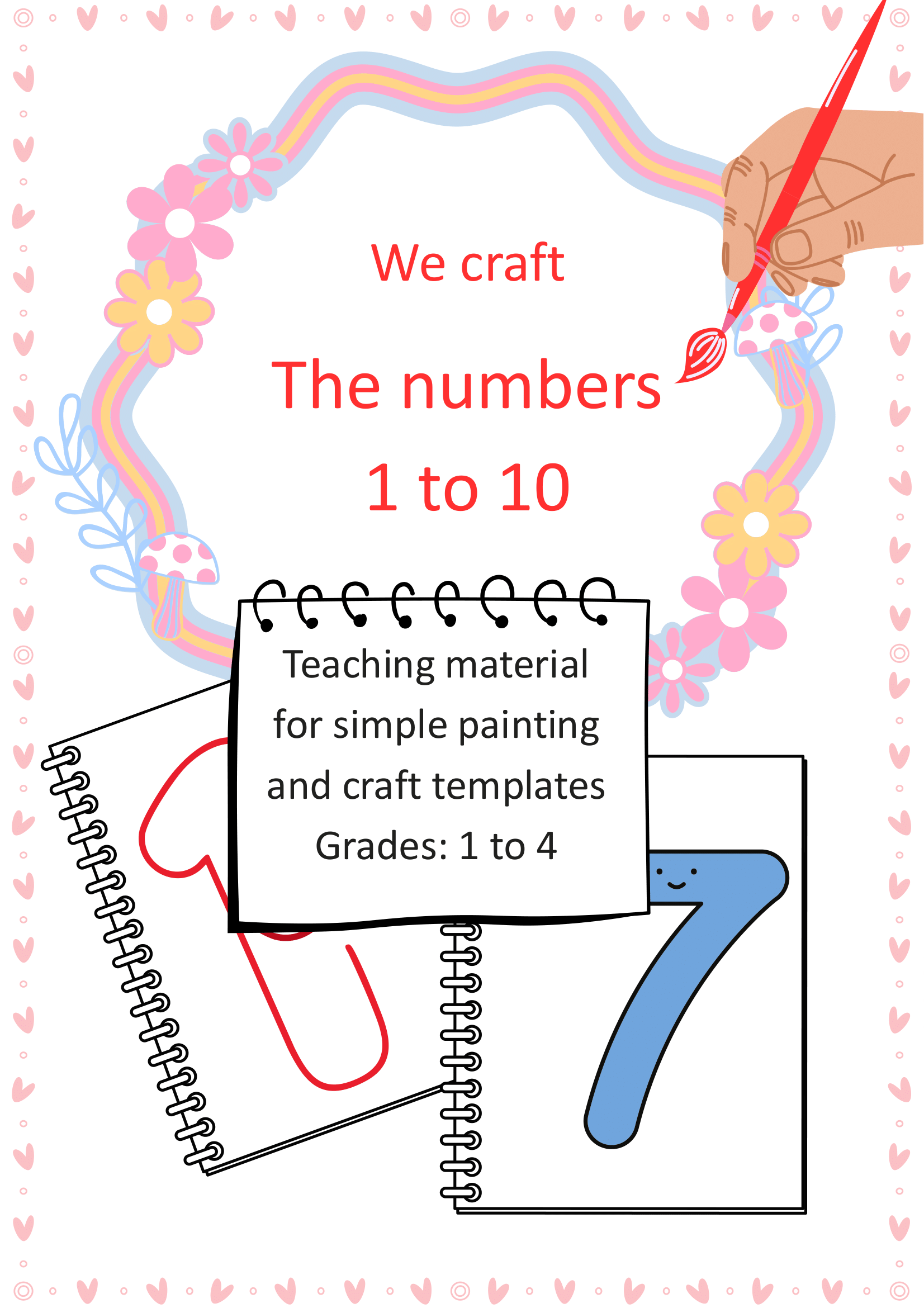 Titelbild: We craft the numbers 1-10