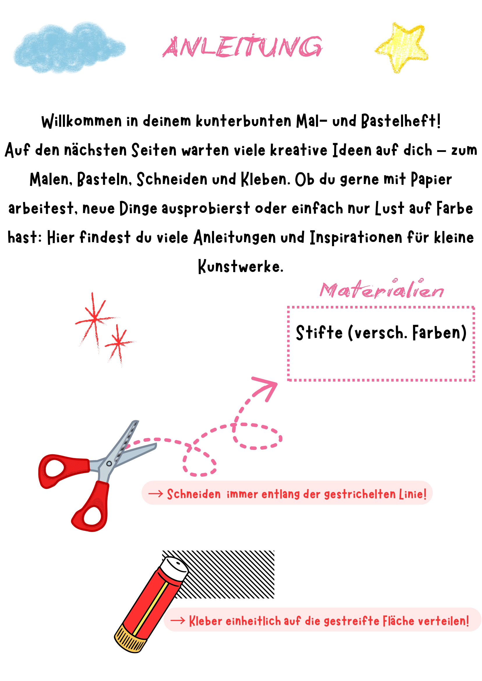 Bastelanleitung Prinzessin