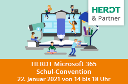 HERDT Microsoft 365 Convention für Schulen HERDT Microsoft 365 Convention für Schulen Logo Illustat