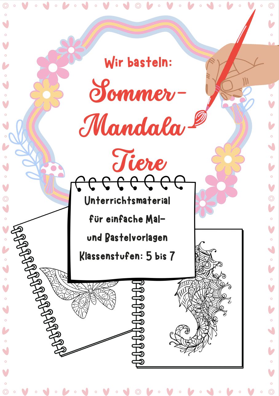 Titel: Mandala Tiere
