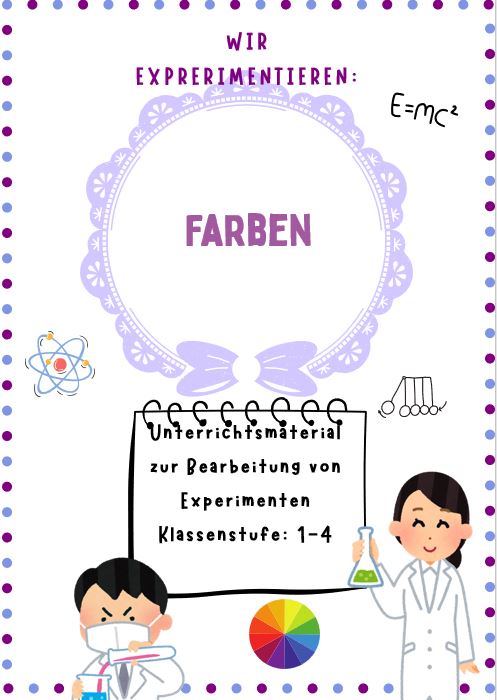 Titelbild: Farben erforschen Grundschule