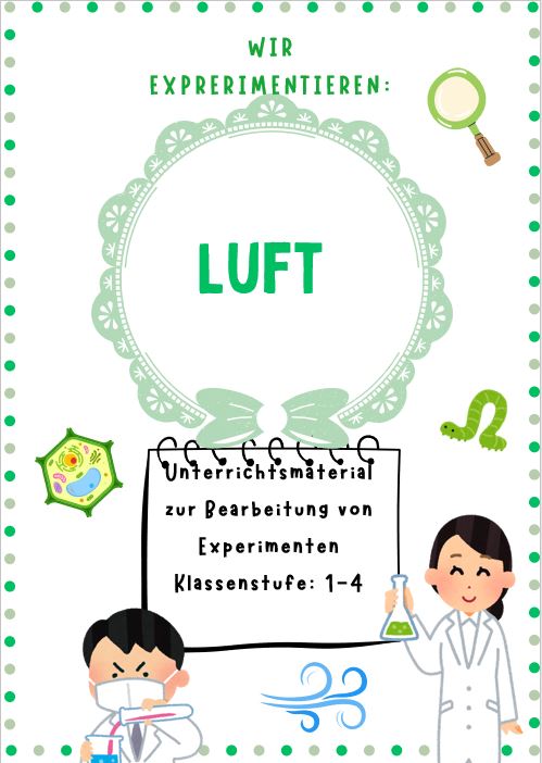Titelbild: Luft Experimente Grundschule 